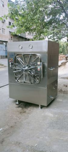 Stainless Steel Fully Automatic Horizontal Autoclave, Power Source : Electric