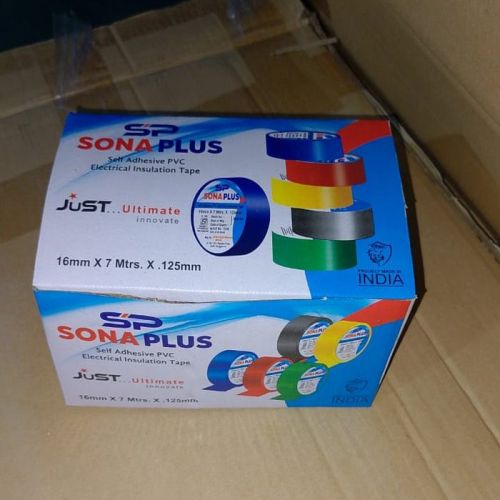 Plastic Sona Plus Tape, Packaging Type : Paper Box