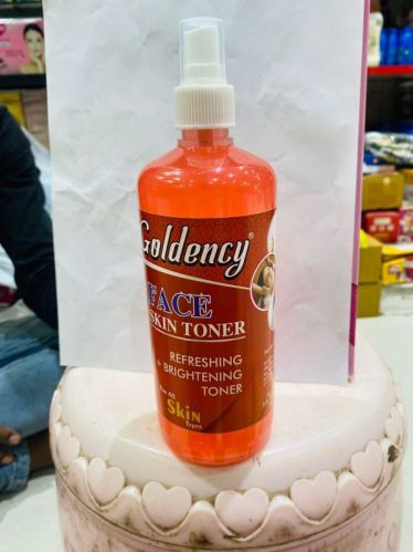 Skin Toner 500ml, Brand Name : Goldency, Packaging Type : Red