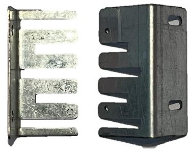 Powder Coated Galvanized Iron Deep Freezer Bottom Bracket, Shape : Rectangular