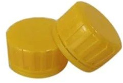 Plastic PET Bottle Cap, Shape : Round