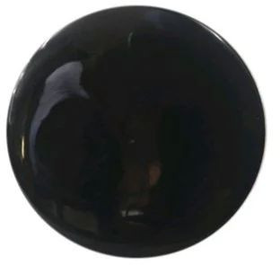 Round Black Plastic Jar Cap