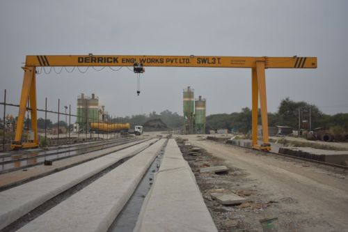 Derrick Single Girder Gantry Crane