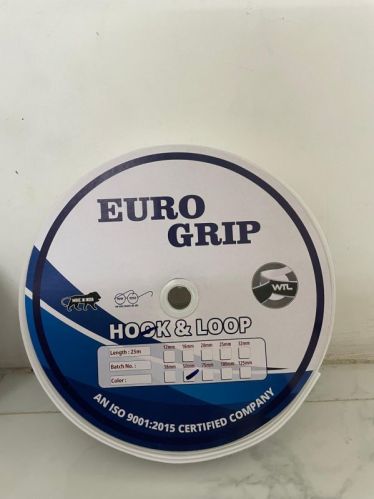 Euro Grip 50mm White Hook and Loop Tape