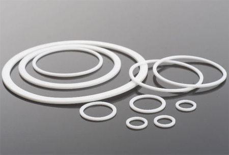 PTFE Back Ring, Color : White