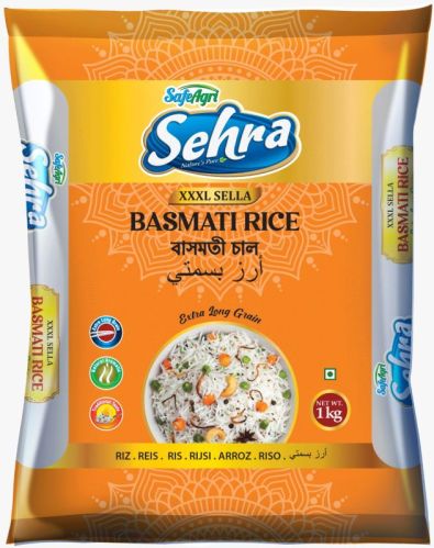 Sehra Brand Cremay Sella Basmati Rice, Variety : Long Grain