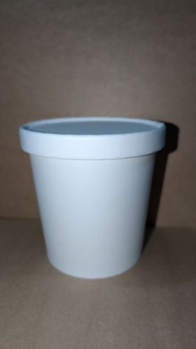 750ml White Paper Food Container