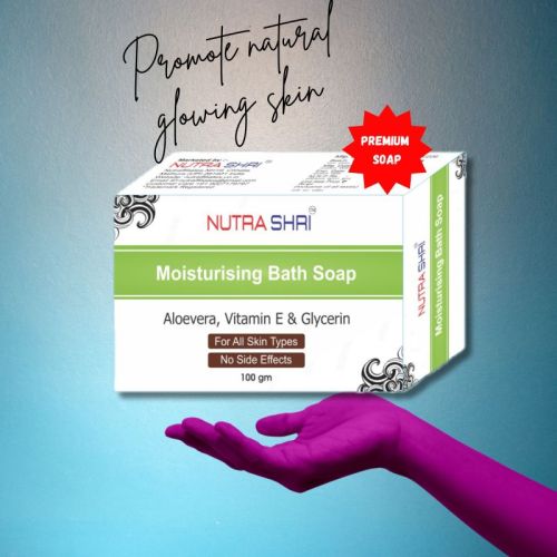 Nutrashri Natural Bath Soaps, Color : White