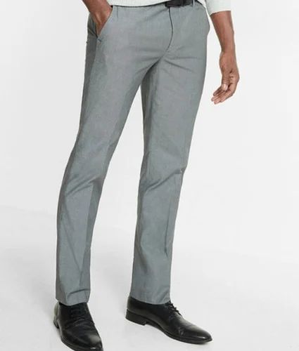 Cotton Plain Mens Formal Trouser Pants, Technics : Machine Made