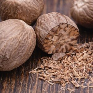 Raw Whole Nutmeg For Cooking