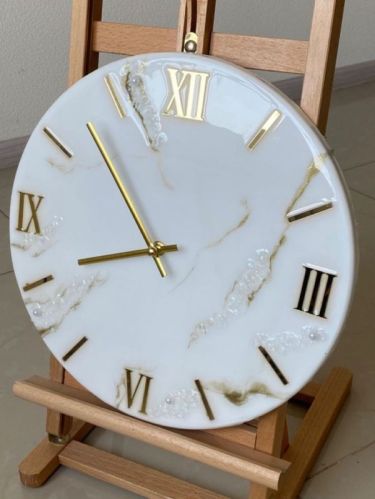 20 Inch Resin Wall Clock, Packaging Type : Paper Box