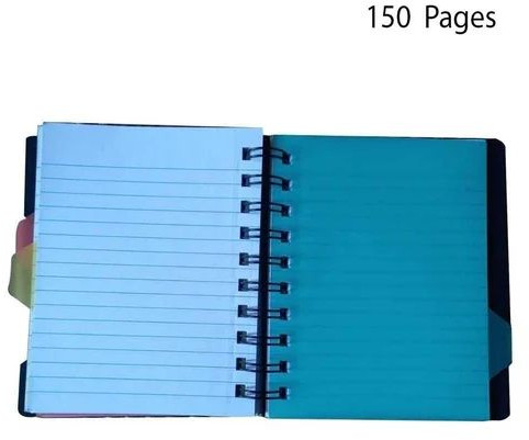 150 Pages Spiral Notebook For Home, College