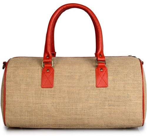 Plain Jute Duffle Bag, Technics : Machine Made