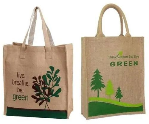 Printed Jute Promotional Bag For Advertising