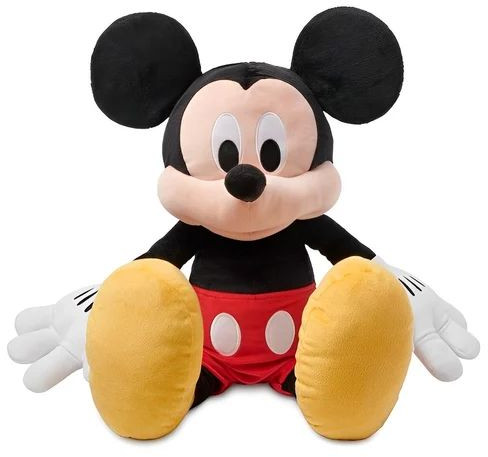 Printed Foam Mickey Mouse Soft Toy For Kid Playing