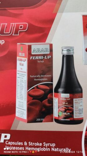 200ml Ayurvedic Naturally Increases Hemoglobin Syrup For Health Supplement