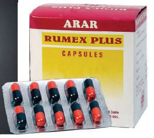 Rumex Plus Capsules, Packaging Size : 10x10 Pack