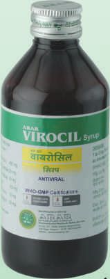 Virocil Syrup, Packaging Size : 100 Ml, 200 Ml