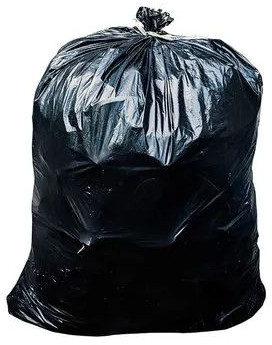 33 X 40 Inch Black HDPE Garbage Bag