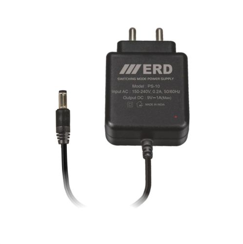 Erd PS-10 9v DC-1a 5525 SMPS Power Adapter