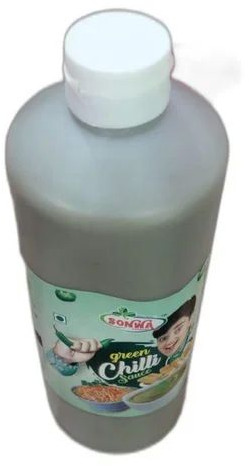 1.2 Kg Sonwa Green Chilli Sauce, Packaging Type : Bottle