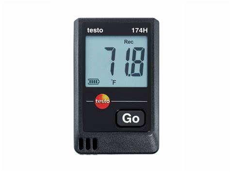 Testo 174H Temperature Humidity Data Logger For Pharmaceutical, Food Industry