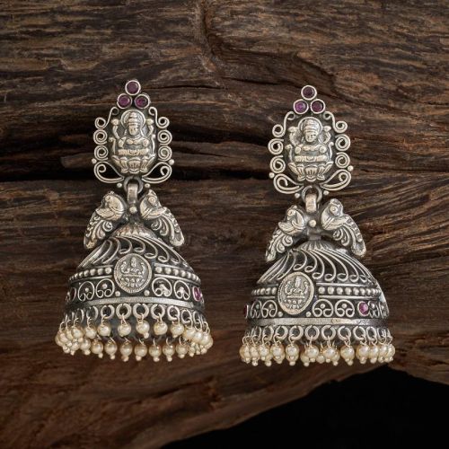 Silver Polished Ladies Fancy Jhoomar Earring, Purity : 99.9%