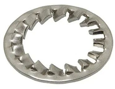 Polished Stainless Steel Serrated Washer For Automotive Industry