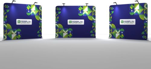 Printed Backdrop Stand For Car Showroom, Exhibition, Mall, Mobile Showroom