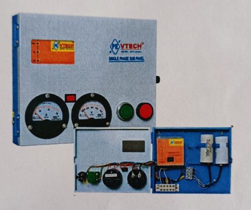 PE V-Tech Mild Steel HK-45 Single Phase Panel For Industrial