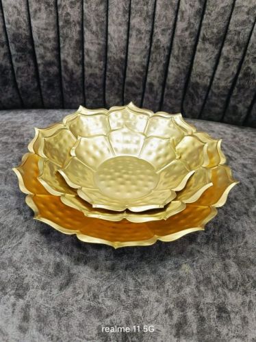 Polished Iron Bharat Artisans Impex Brass Urli For Home, Decoration