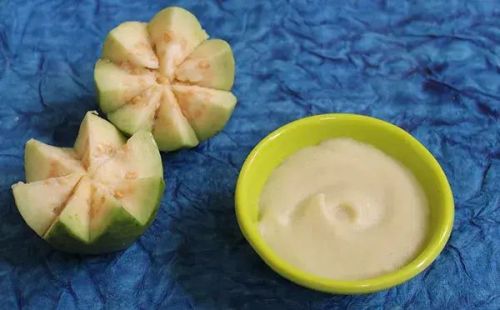 Organic Green Guava Pulp, Taste : Sweet