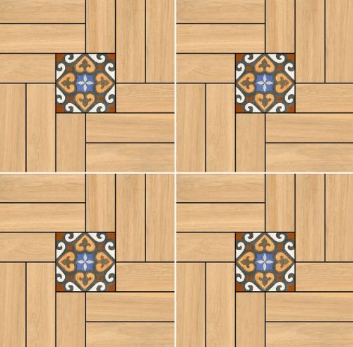 3055 Sugar Finish Ceramic Floor Tiles For Interior