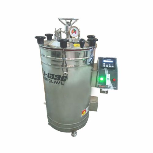 Pedal Free Laboratory Autoclave, Shape : Round