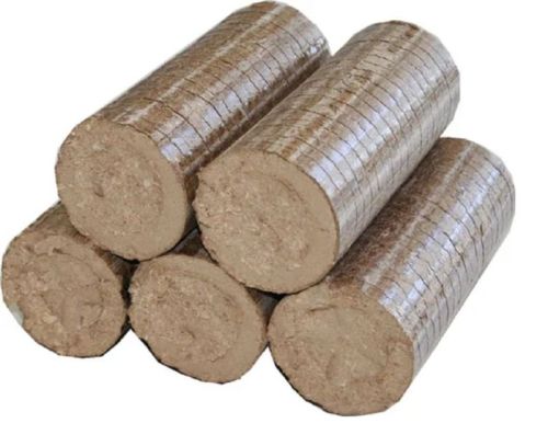 Hard Natural Biomass Briquettes For Industrial Use