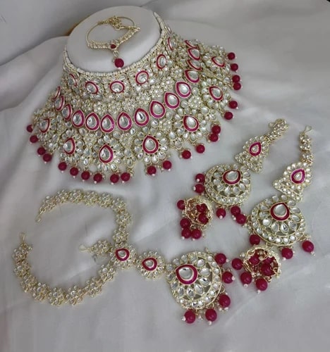 Polished Designer Bridal Jewellery Set