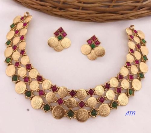 Polished Gold Plated Imitation Necklace, Gender : Female