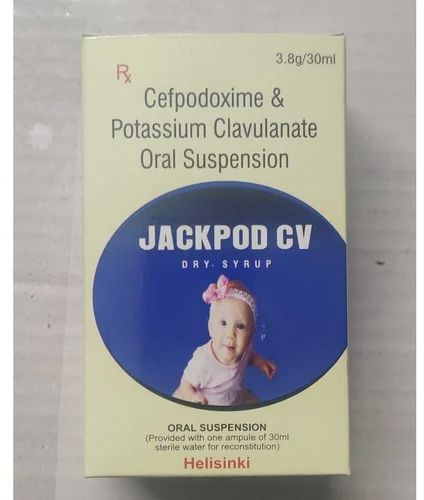 Cefpodoxime Potassium Clavulanate Oral Suspension For To Treat Bacterial Infection