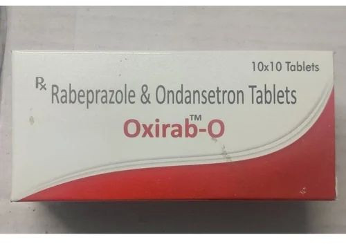 Oxirab-O Rabeprazole Ondansetron Tablets, Packaging Type : Box