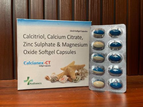 Calcianex-CT Softgel Capsules, Grade Standard : Medicine Grade