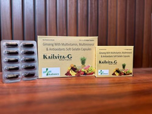 Kailvita-G Softgel Capsules, Grade Standard : Medicine Grade
