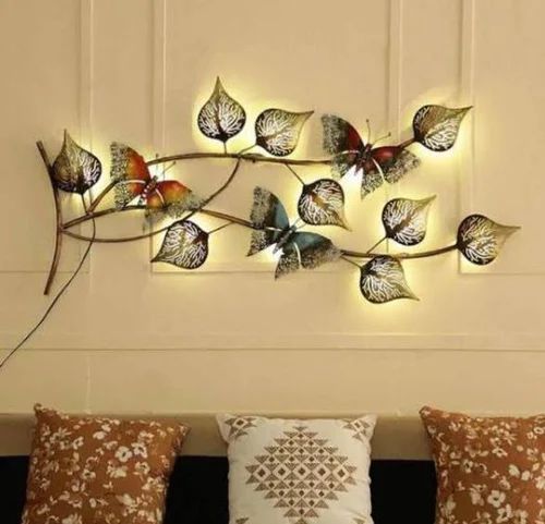 Decorative Iron Wall Decor, Color : Multicolor