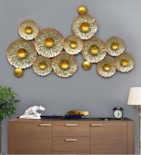 Metal Floral Wall Art For Home, Hotel, Restaurant