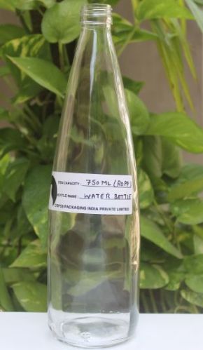 750 Ml ROPP Glass Water Bottle