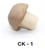 Polymer Cork Stopper, Shape : Round