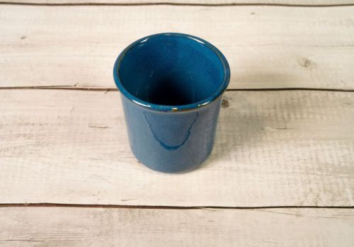 1036 Peacock Blue Mug Without Handle For Drinkware