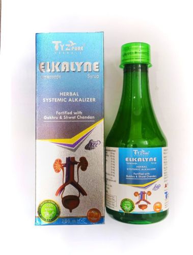 Tyzpure Herbals Elkalyne Syrup, Packaging Type : Plastic Bottle