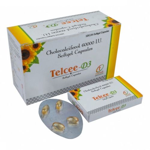 Telcee D3 Softgel Capsules