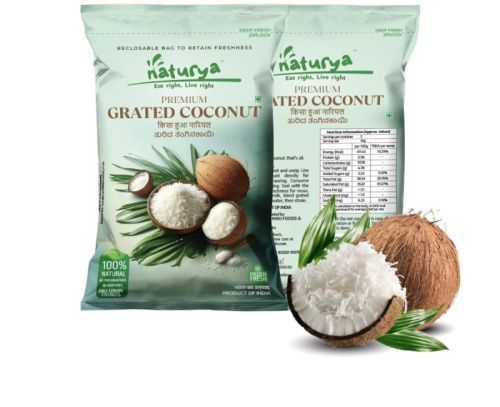 Natural Frozen Grated Coconut, Color : White
