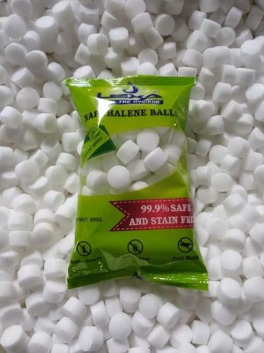 Lexa Pure Naphthalene Balls, Shape : Round